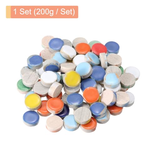 200g Ceramic Mosaic Tiles for Crafts Bulk (200 unidad)