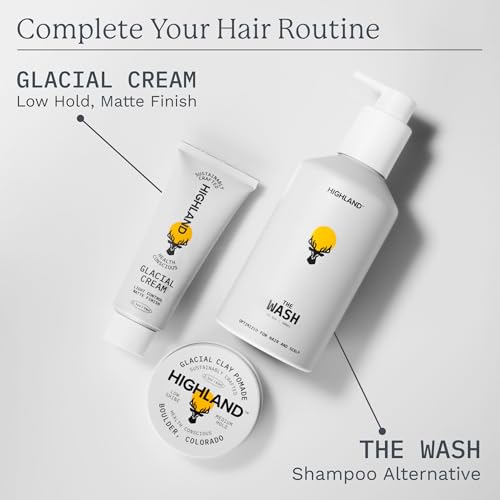 Glacial Hair Clay Pomade (2.1 Ounce)