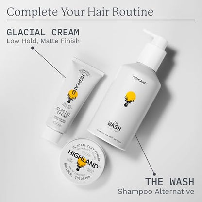 Glacial Hair Clay Pomade (2.1 Ounce)