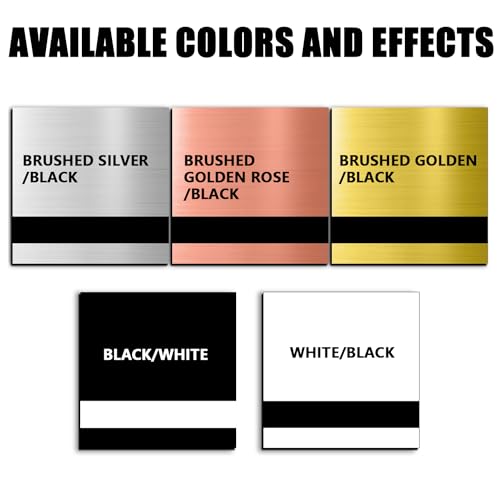 Laser Engraving Double Color ABS Plastic Sheet (4.835 Sq Ft)