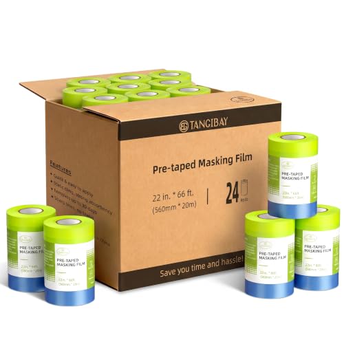 Pre Taped Masking Film (24 Count)