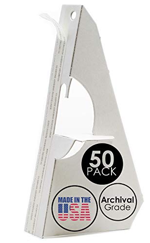 7 Inch Self Stick Easel Back (50 Count)