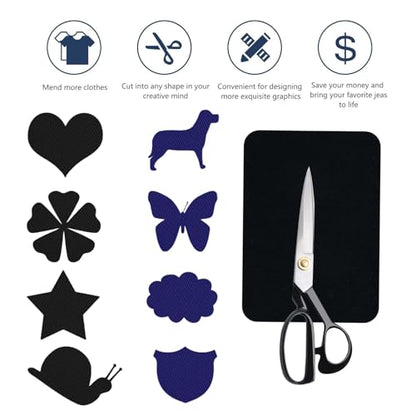 Iron on Patches Repair for Fabric Clothes (8 Count)