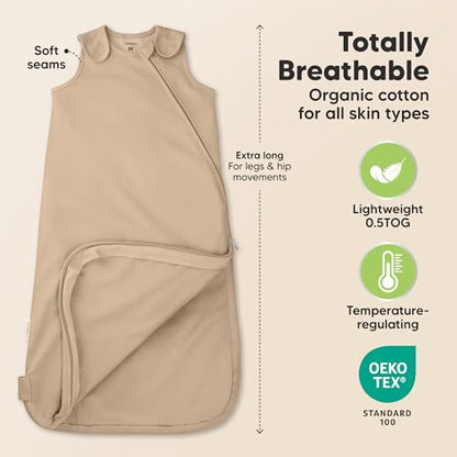 2 Pack Organic Baby Sleep Sacks
