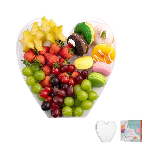 11" Clear Acrylic Letter & Number Charcuterie Tray