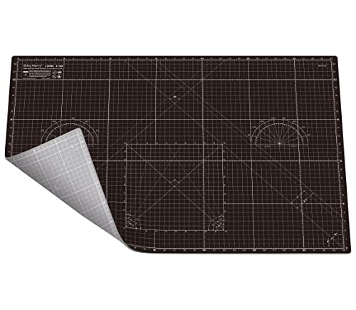 Self Healing Cutting Mat A1 24"x 36" Double Sided Black Mat
