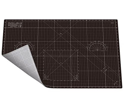 Self Healing Cutting Mat A1 24"x 36" Double Sided Black Mat