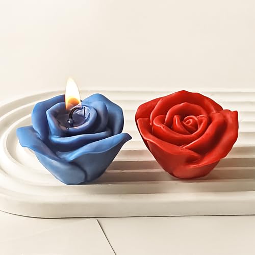 2 Pack 3D Flower Mold for Resin Casting (2 Count)