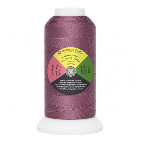 Mauve Tex 90 Polyester Heavy Duty Thread for Upholstery