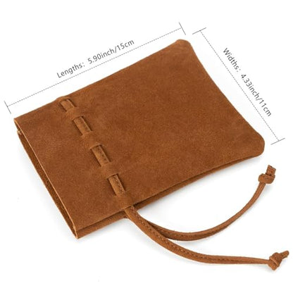 Medieval Drawstring Coin Pouch Bag