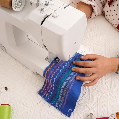42 Colors Sewing Thread Kit All Purpose Polyester Thread Assorted Colors for Sewing Machine and Hand Stitching Use (96000 Foot)
