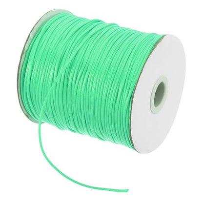 Waxed Cord 1.5mm Waxed Polyester Cord 175 Yard Wax String for Bracelet Making