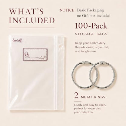 Embroidery Threads Floss Bag Organizer