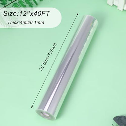 4 mil 12inchs x 40ft Rolls Transparency Blank Template Material Acetate