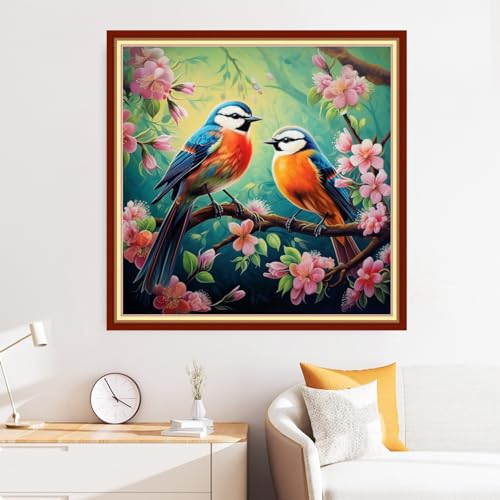 Cross Stitch Stamped Full Embroidery Kits DIY 11CT Cotton Thread Printed DIY Needlepoint Kits Craft Needlework Set Cross