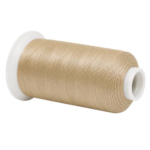 Beige Tex 90 Polyester Heavy Duty Thread for Upholstery