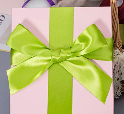 1 1 2 Inch Apple Green Solid Satin Ribbon for Gift Wrapping