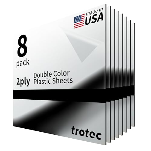 Metallic Looking Acrylic Sheet (8 Count)
