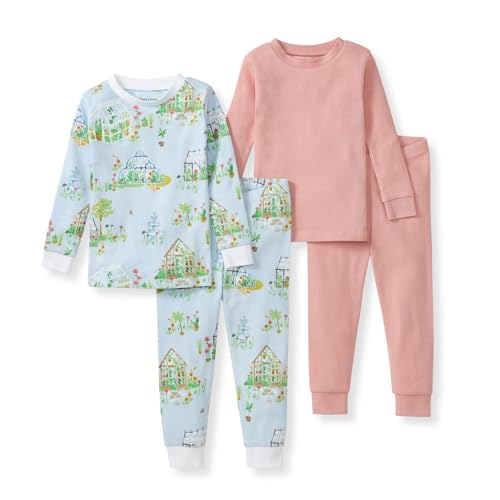 Girls Organic Cotton Pajamas (2 count)