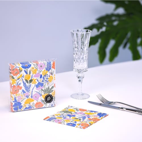 Watercolor Meadow Paper Napkins 3 (20 Count)