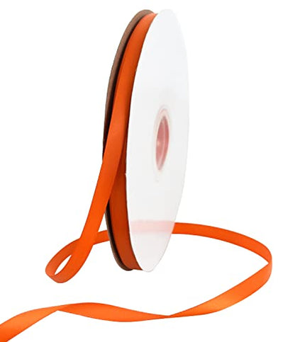 100yds 3 8 Inch Orange Satin Ribbon for Craft Gifts Wrapping (300 Foot)