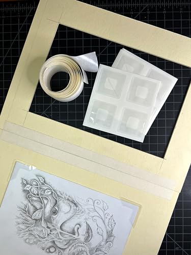 Self Adhesive Polypropylene Mounting Corners (48 Count)