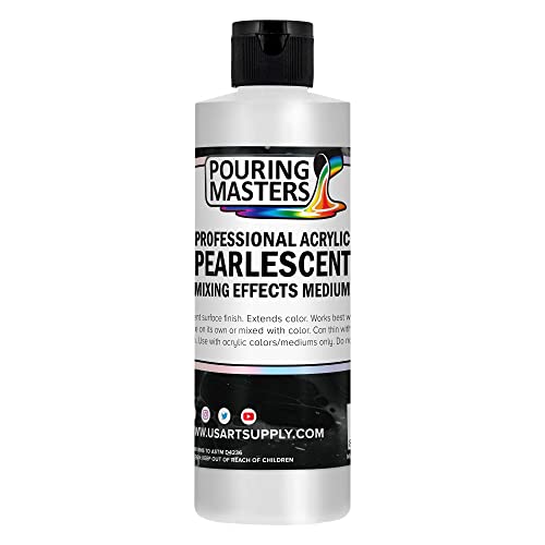 8 Oz Acrylic Pearlescent Effects Medium (8 Fl Oz)