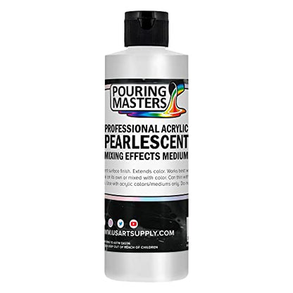 8 Oz Acrylic Pearlescent Effects Medium (8 Fl Oz)