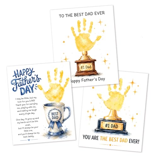 Fathers Day Crafts from Kids (3 Count)