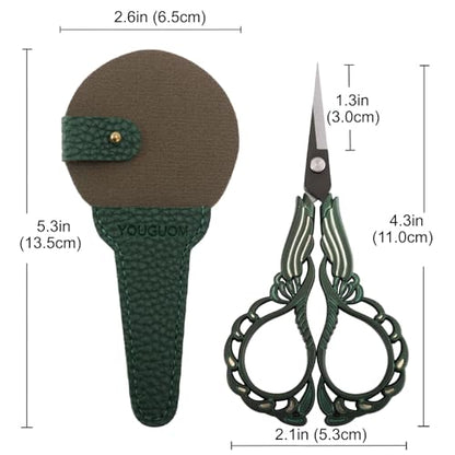Mini Crochet Scissors with Cover
