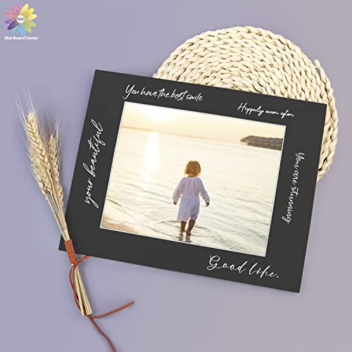 Mat Board Center 10 Pack 11x14 Photo Mats for 8x10 Picture