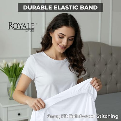 100% Organic Cotton 2 Pack Fitted Sheet (2 Count)