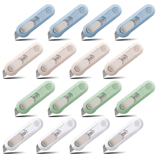 16 Pack Box Cutter Utility Knife (16 Count)