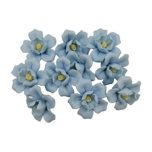 10PCS 3D Flower Ceramics Mosaic Tiles (8 Ounce)