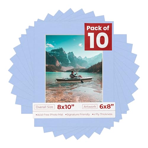 6x8 Mat for 8x10 Frame (10 Count)