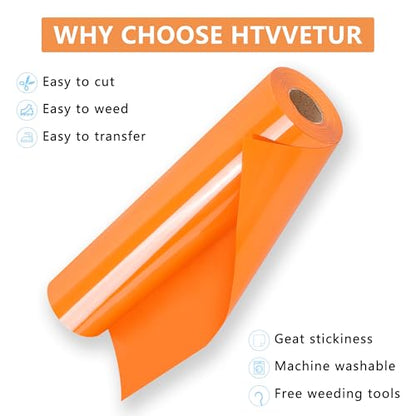 HTV Iron on Vinyl 12Inch by 35ft Roll