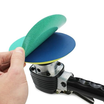 5" Green Film PSA Sanding Discs for DA Sander (50 Count)