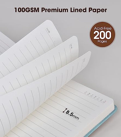 Lined Notebook with Pen