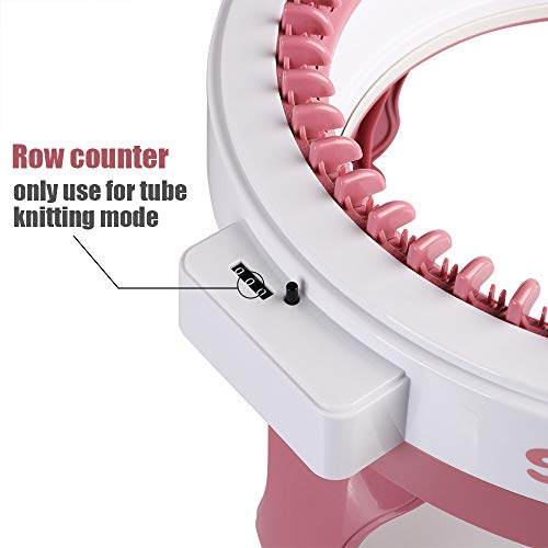 SENTRO 48 Needles Knitting Machine with Electric Adapter