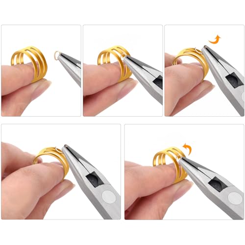 5 Pack Jewelry Pliers Tool Set (5 Count)