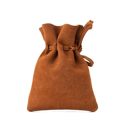 Medieval Drawstring Coin Pouch Bag