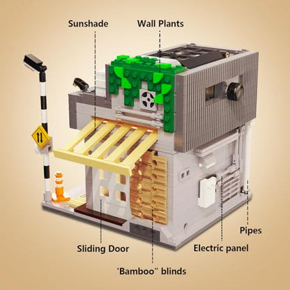 Master C66007W Summer Breeze Coffee Shop Construction Building Set