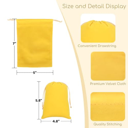 50Pcs Small Drawstring Gift Bags (465 Gram)