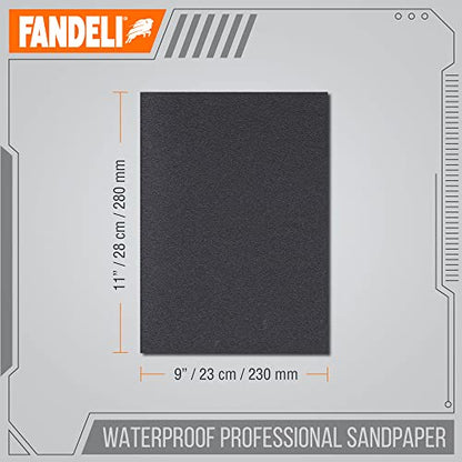 Waterproof Sandpaper (25 Count)