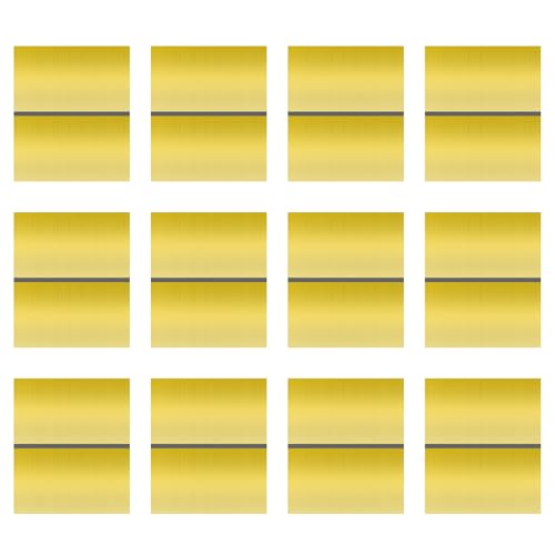 Laser Engraving Blank ABS Double Color Plastic Sheet (12 Count)