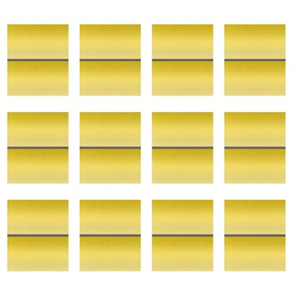 Laser Engraving Blank ABS Double Color Plastic Sheet (12 Count)