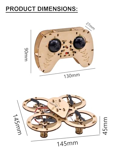 DIY Wooden Drone Building Kit
