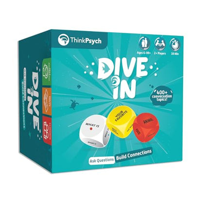 Dive in SEL Conversation Dice Game with 400+ Topics
