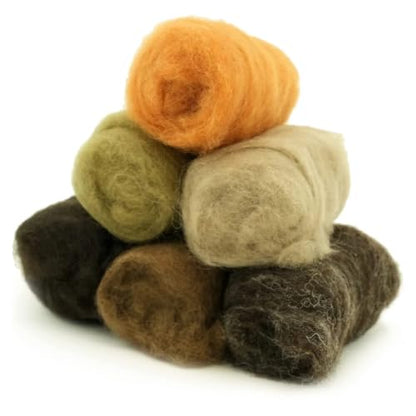 Wool Roving Kit for Needle Felting
