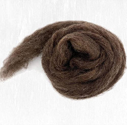 Carded Corriedale Wool Sliver